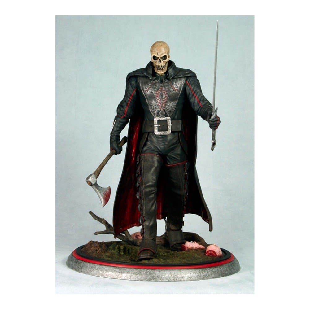The Headless Horseman Polystone Statue from Sleepy Hollow