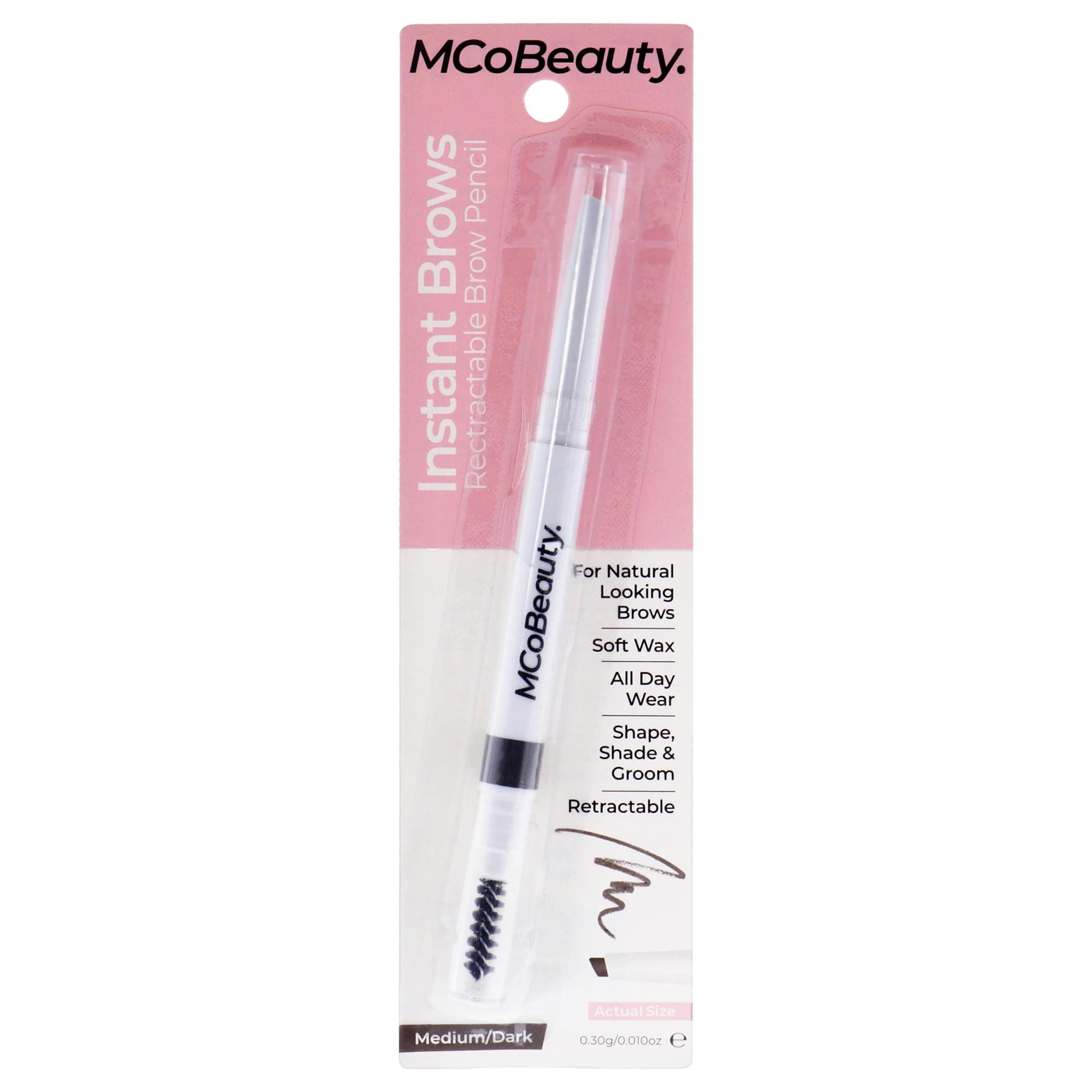 Instant Brows Pencil - Medium-Dark by MCoBeauty for Women - 0.010 oz Eyebrow Pencil