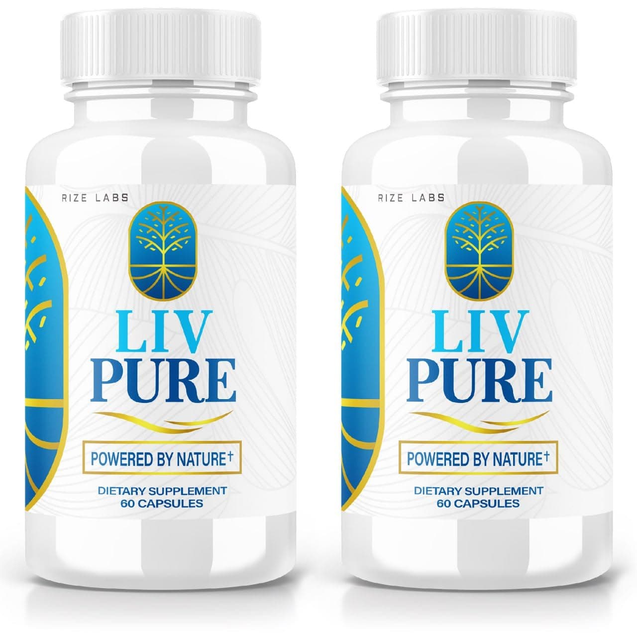 LivPure Powered by Nature - Advanced Formula - Pure Support Dietary Supplement for Liver Support, Extra Strength, Vegan, Liver Function Pills (120 Capsules)
