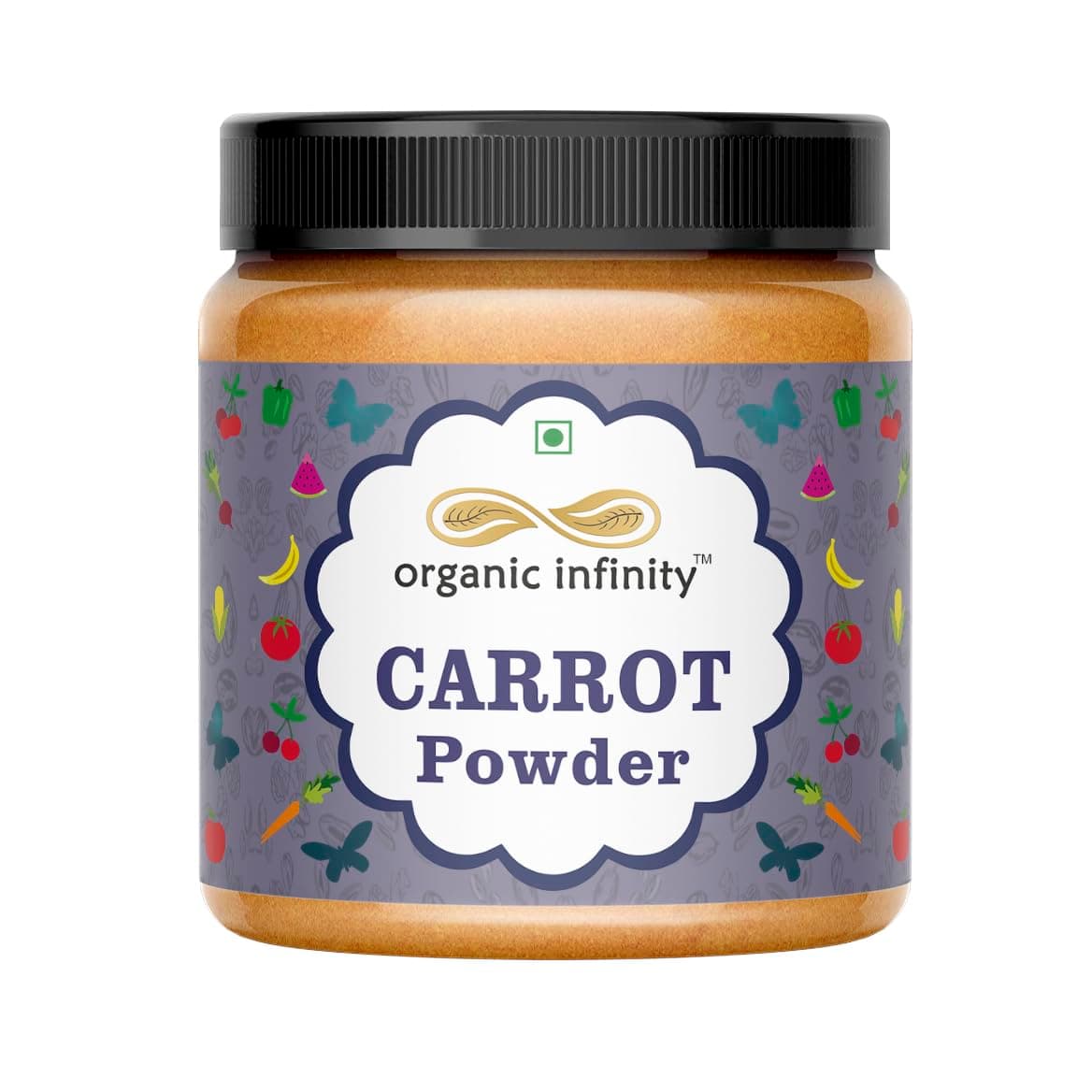 Organic Infinity Carrot Powder - 200 GM by Organic Infinity