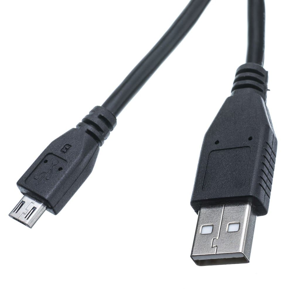 CableWholesale 10-Feet USB 2.0 Type A Male to Micro USB Male Cable (10U2-03110BK)