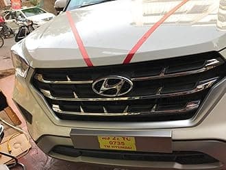 Front Chrome Grill Compatible with Hyundai Creta || 2018