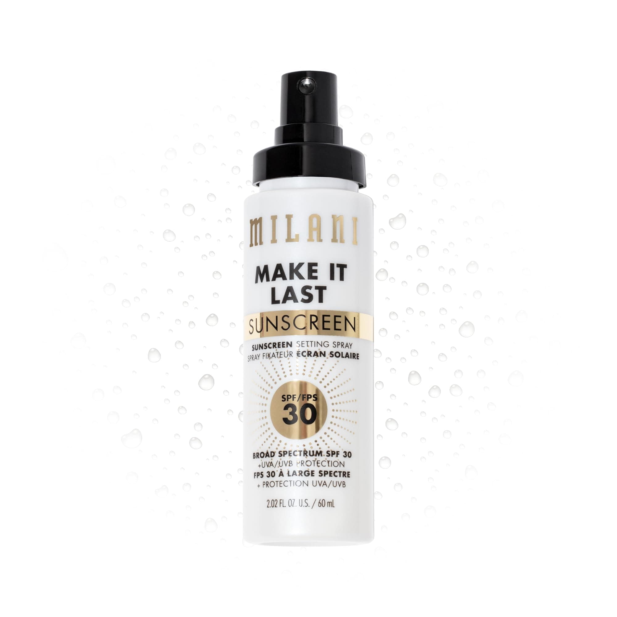 Milani Make It Last Sunscreen Setting Spray Spf30 - Facial Mist With Spf, Long Lasting Makeup