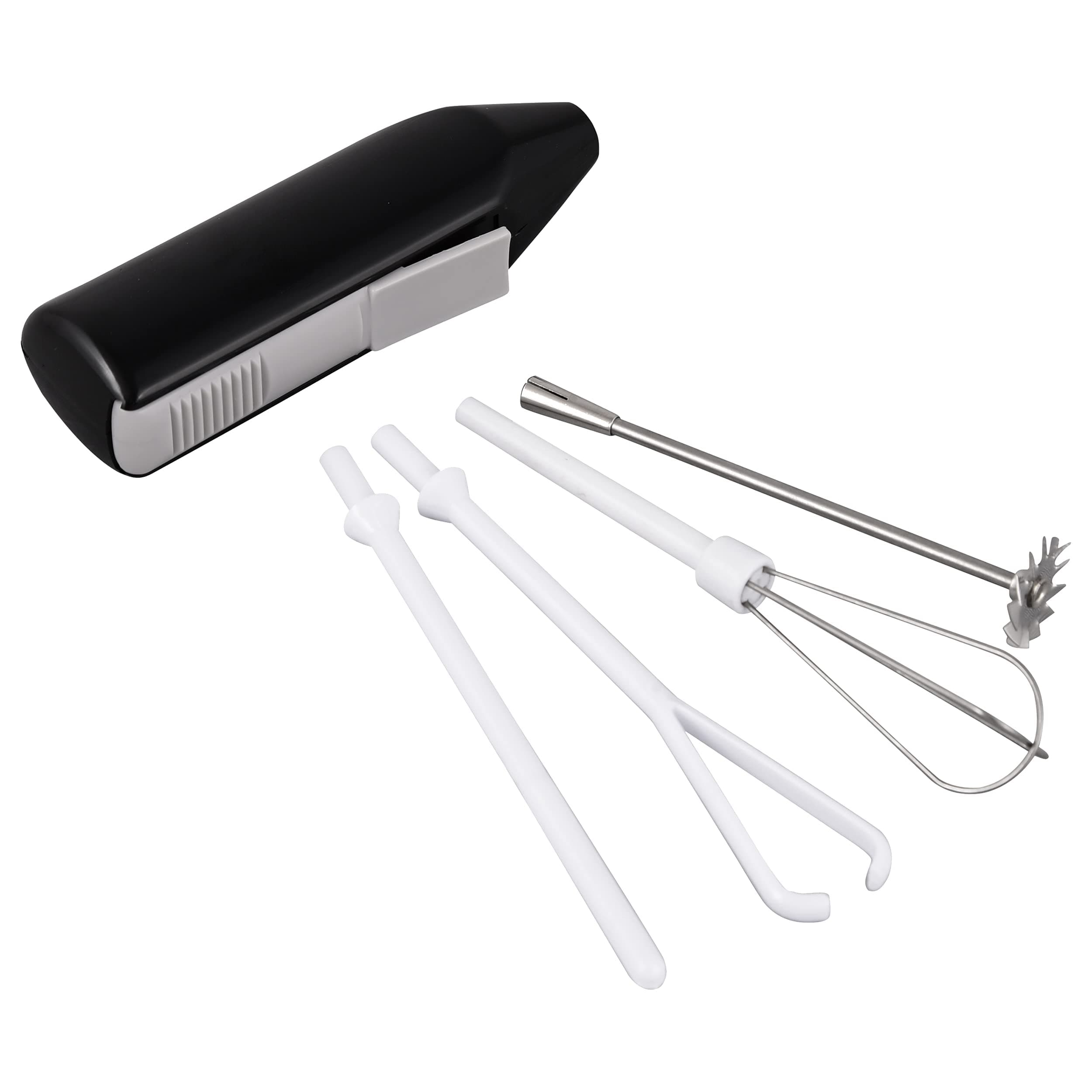 Norpro Cordless Mini Mixer, 5 Piece Set, Black