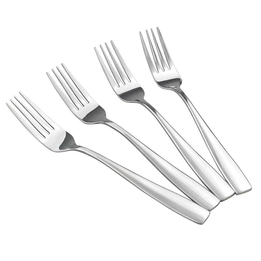 16-Piece Stainless Steel Dinner Forks, 8.27-INCH