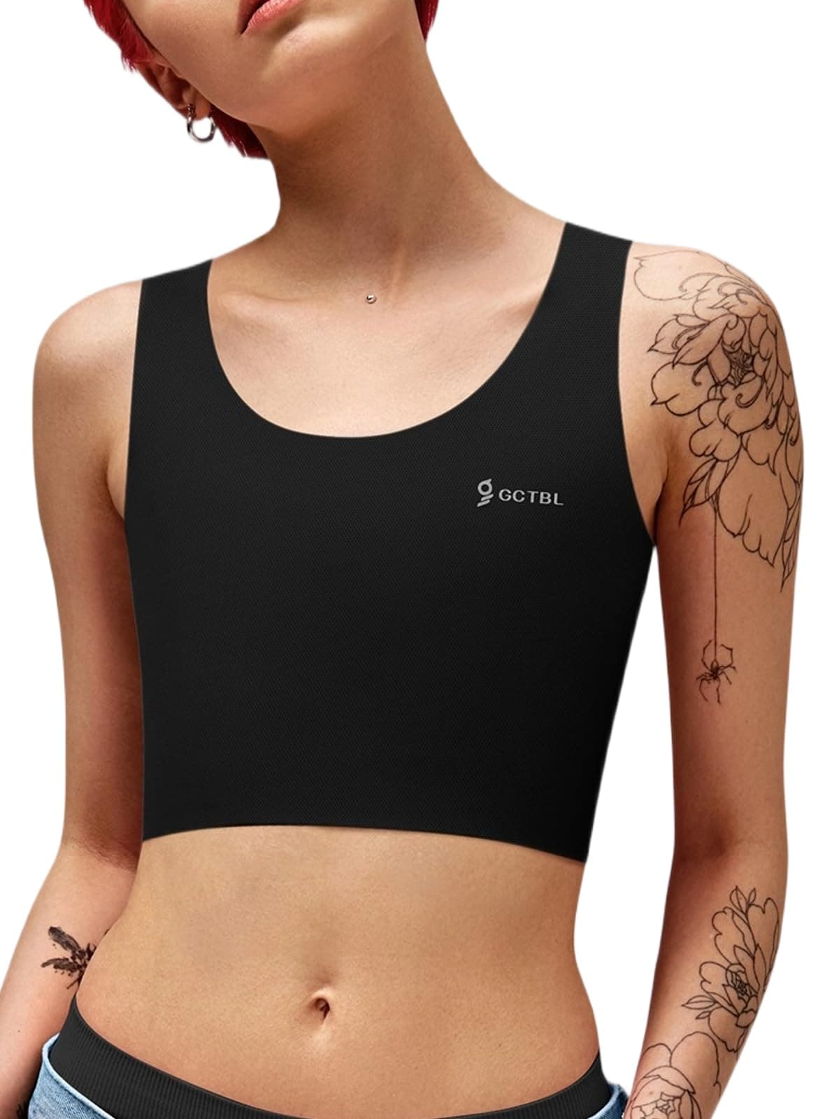 Chest Binder Transgender FTM Binder Trans Breast Binder Bra for Large Breast