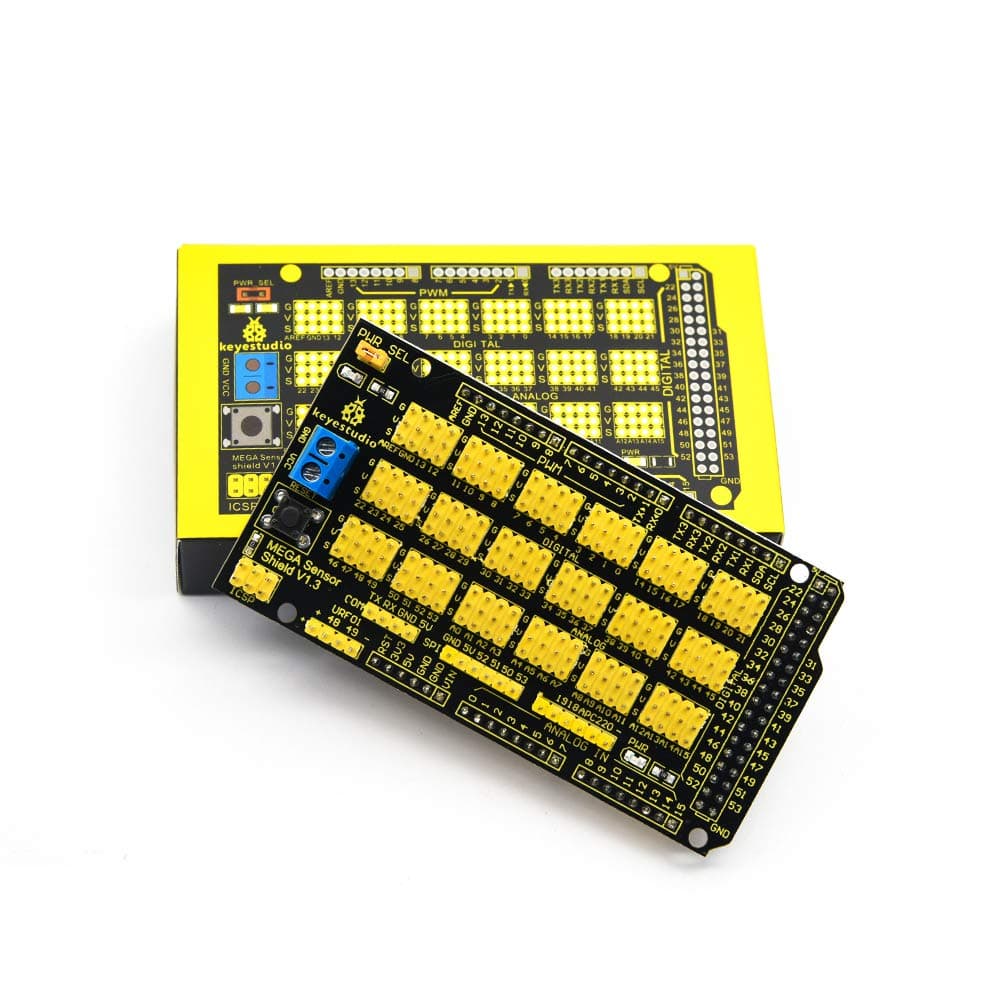 KEYESTUDIO MEGA Sensor Shield V1 for Arduino MEGA 2560 R3