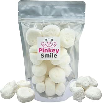 Vanilla Flavored Freeze-Dried Taffy 2 oz – Crunchy & Airy Snack – Bite-Size Pieces – Ships in Box – Bold Taste & Light Texture