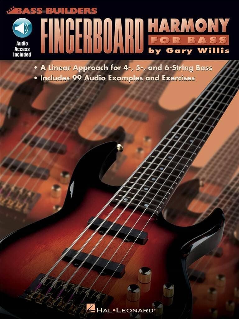 Fingerboard Harmony for Bass | Gary Willis Bass Guitar Instruction Method with Online Audio | Theory and Fretboard Geometry for Intermediate to ... Serious Study Practice Guide (Bass Builders)