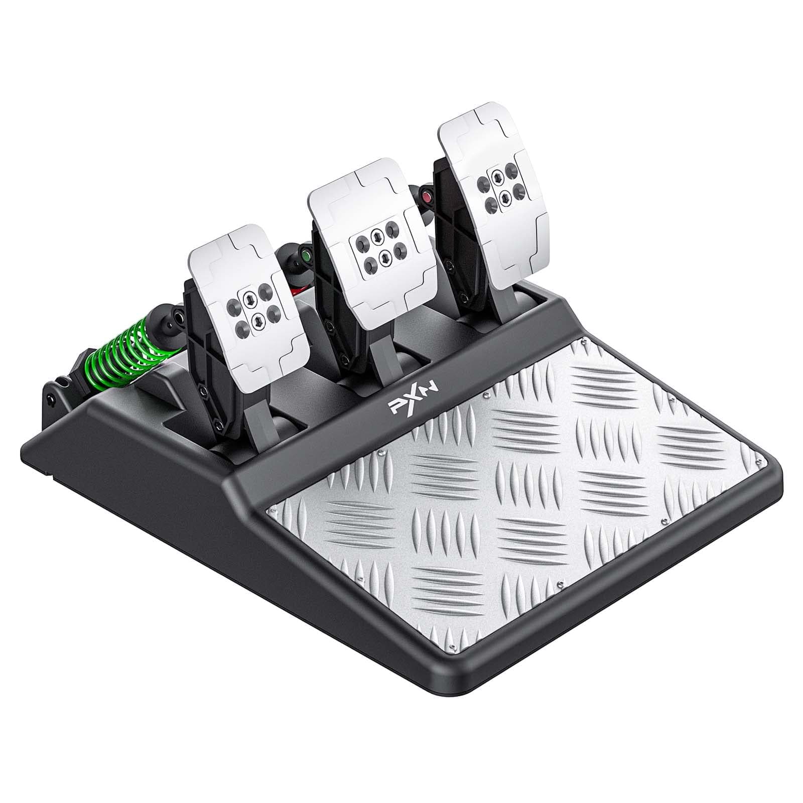 PXN A3 Pedals Steering Wheel Controller Pedal Set Racing Wheel Pedals Set Holtz Sensor Pedals Compatible with PC PS3 PS4 PC XBOX ONE XBOX X/S