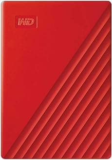 Western Digital WD Portable HDD 2TB USB3.0 Red My Passport Encrypted Password Protection External Hard Disk / Manufacturer 3-Year Warranty WDBYVG0020BRD-WESN Domestic Authorized Distributor
