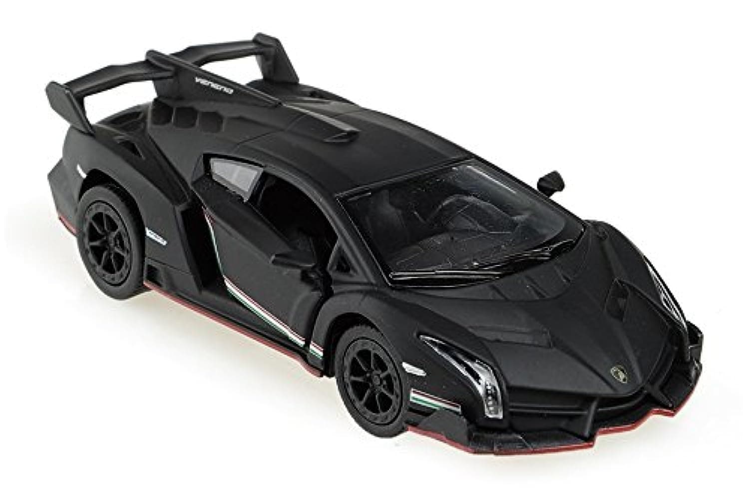 Kinsmart Lamborghini Veneno 1/36 (Matt Black)