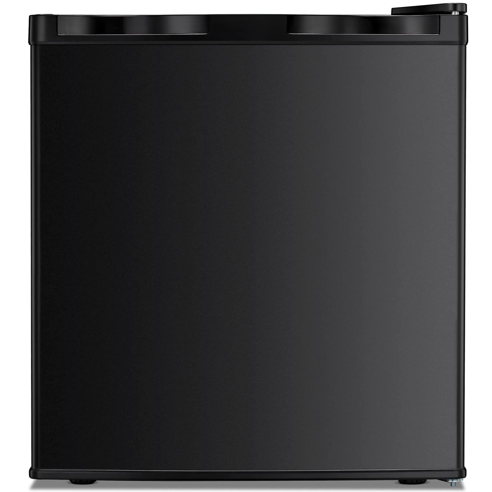 Mini Freezer,1.1 Cu.ft Upright Freezer with Reversible Single Door,Removable Shelves,Small Freezer with Adjustable Thermostat for Home/Kitchen/Office (Black)