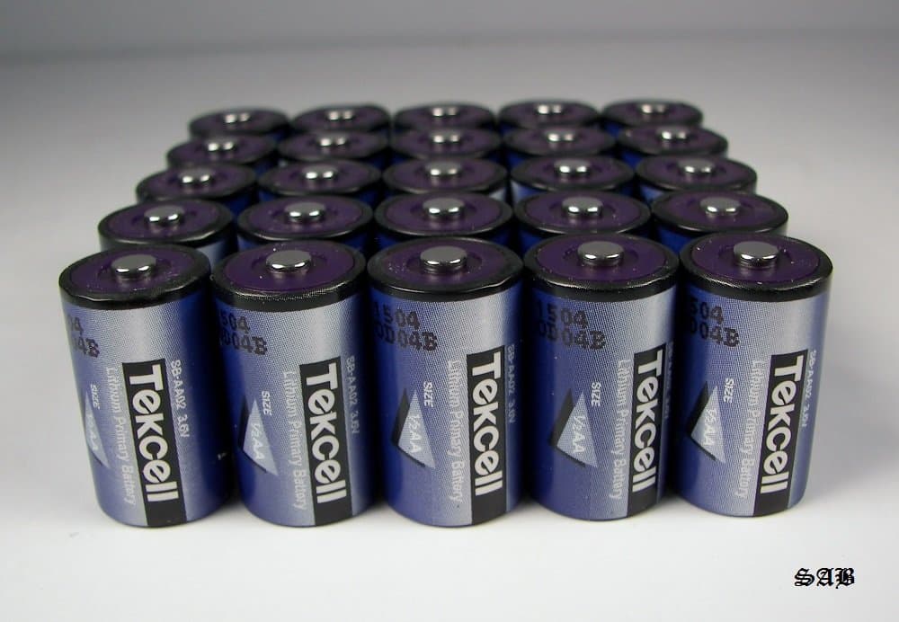 (25) Tekcell SB-AA02 14250 1/2AA Lithium Batteries for TEKCELL SB-AA02SB-AA02P