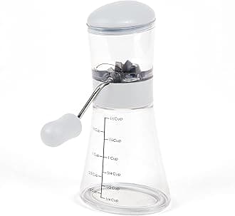 Prepworks by Progressive Nut Chopper with Non-Skid Base, White