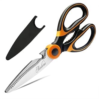 Acelone Kitchen Shears,Premium Heavy Duty Shears Ultra Sharp Stainless Steel Multi-function Kitchen Scissors for Chicken/Poultry/Fish/Meat/Vegetables/Herbs/BBQ…