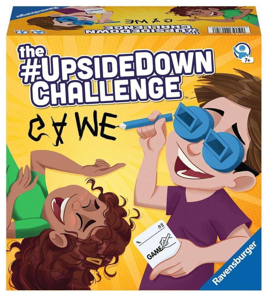Upside Down Challenge Game - Fun Party Games for Adults and Kids Age 7 Years Up - 2 to 6 Players