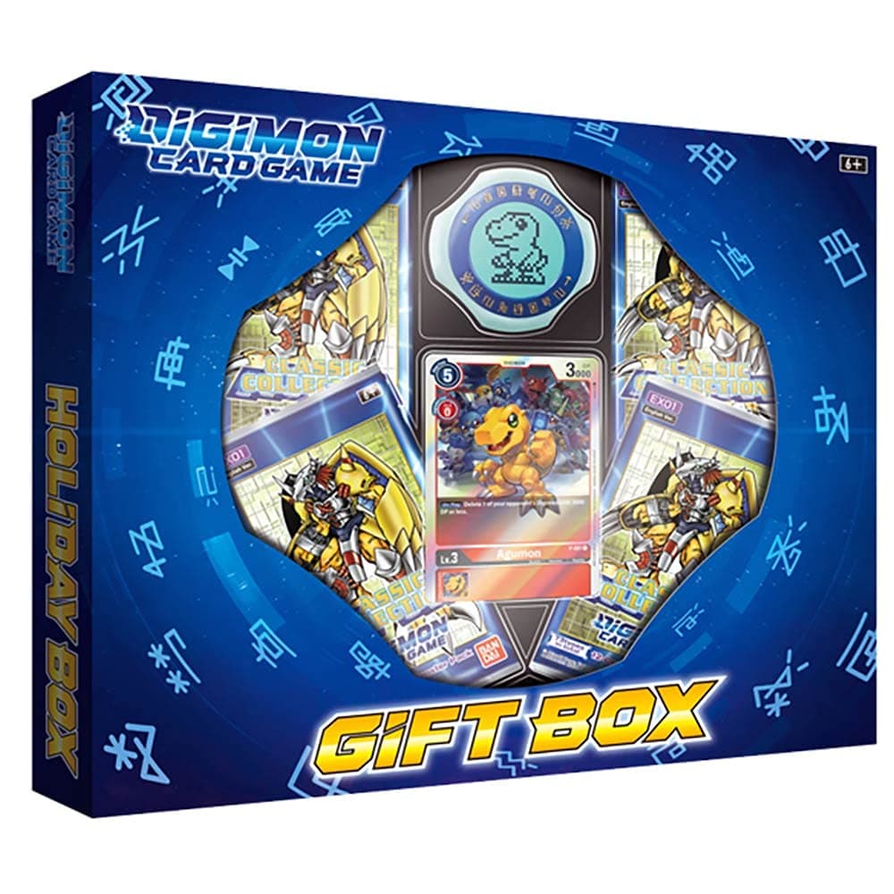 Digimon Classic Gift Box | Card Game | Ages 6+ | 2 Players | 10+ Minutes Playing Time