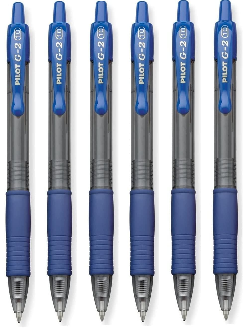 Pilot G2 Retractable Premium Gel Ink Roller Ball Pens Blue Bold
