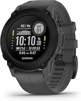 Garmin Descent™ G1, Rugged Dive Computer, Multiple Dive Modes, Activity Tracking, Slate Gray (Renewed)