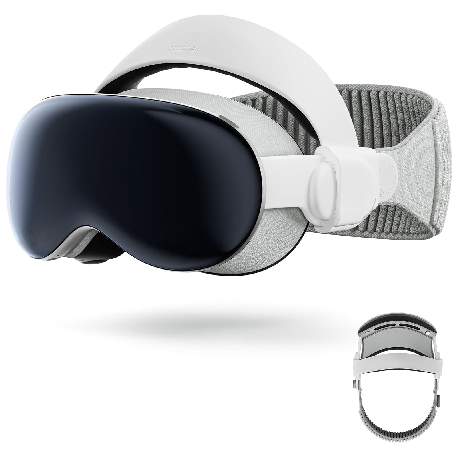 ANNAPRO Head Strap for Apple Vision Pro, Pressure-Reducing Comfort Head Strap Compatible with Vision Pro Accessories, Enhance Comfort, Suitable for Different Head Shapes