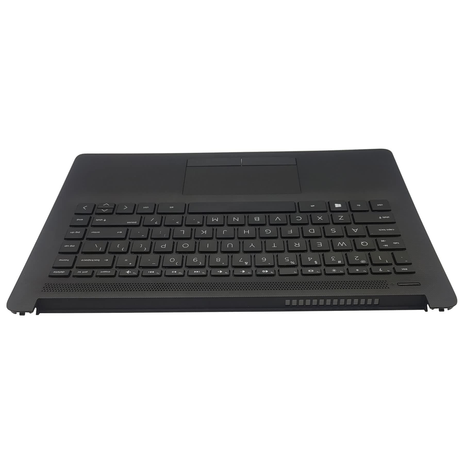 Replacement for HP 14-cm 14-CK 14T-cm 14Z-cm Laptop Upper Case Palmrest Touchpad with Keyboard Assembly L23239-001 L48210-001 Jet Black