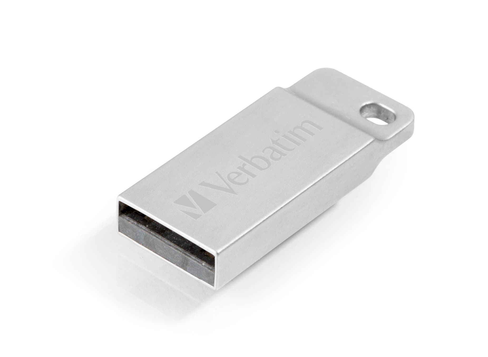 32GB Metal Executive USB Flash Drive - Silver - 98749