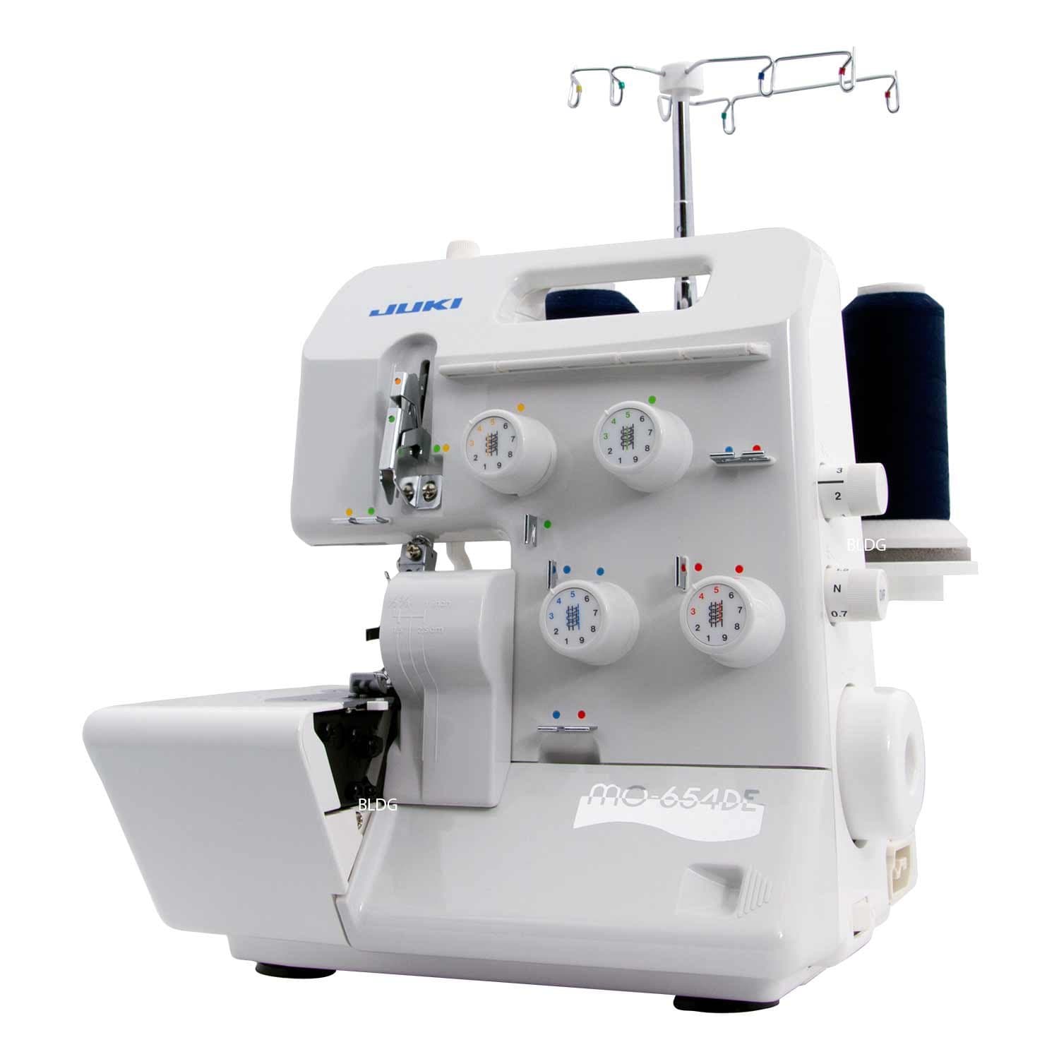 JUKI MO600N Series, MO654DE Portable Thread Serger Sewing Machine, White