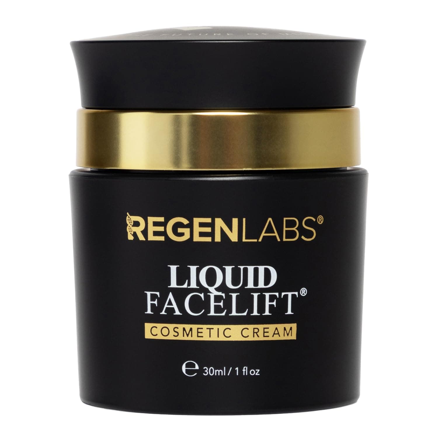 Liquid Facelift - Anti-Aging Peptide Cream to Reverse Aging - Diminish Wrinkles & Fine Lines, Enhances Collagen Production - Skin Peptides | EWG Verified | GHK - 1oz