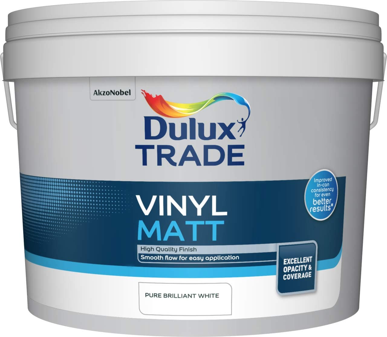 Dulux Trade Vinyl Matt PBW 10L