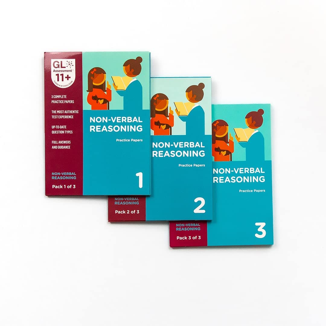 GL Assessment 11 Plus Practice Papers 2025 All Non-Verbal Reasoning Bundle (3 Packs) | 11+ Non-Verbal Reasoning Practice Papers | 11+ Practice Books Hold 3 Practice Papers Exam Guidance And Answers