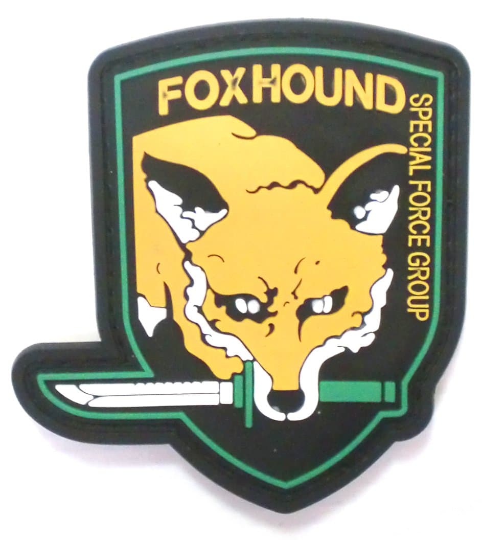FOXHOUND Fox Hound Metal Gear MGS4 PVC patch Cosplay