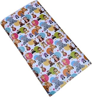 LA TROVE Colourful Gift Wrapping Paper Sheet For Gift Packing|Gift Wrap Roll, Gift Papers Sheets, Gift Cover Wrapping Paper(Jungle Kingdom, Pack 0F 15),Multicolor
