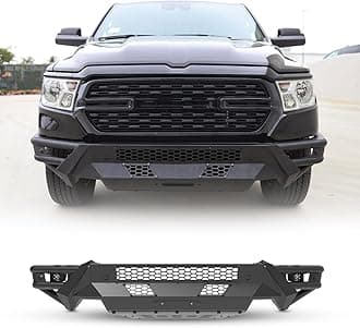 Nixon Offroad Skid Plate for Nixon Offroad 2019 2020 2021 2022 2024 Ram 1500 (Exclude Rebel Model) Front Bumper, Front Engine Transmission Guards Off- Road Splash Shield, Black