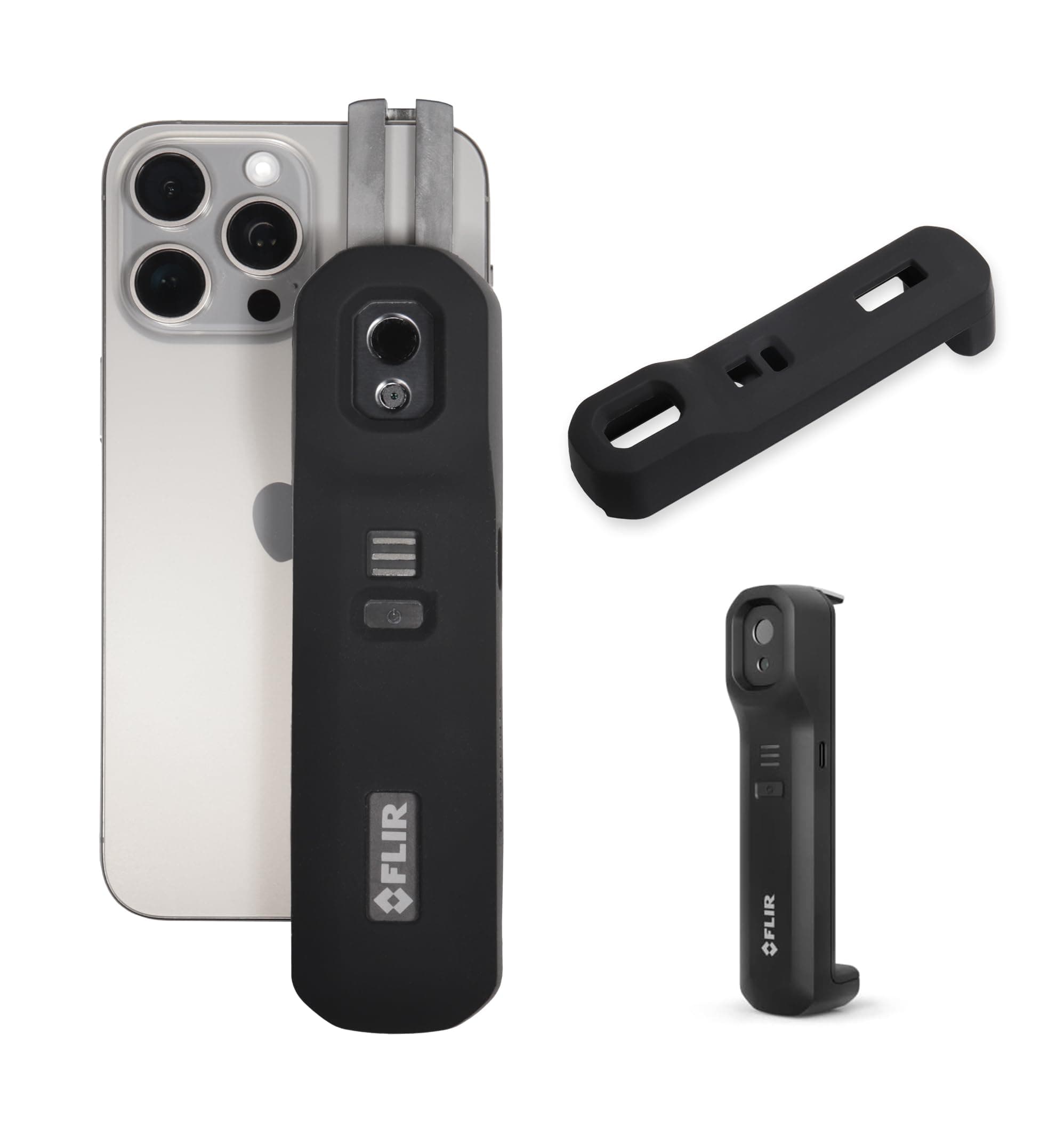 Silicone Cover for FLIR ONE Edge PRO Wireless 160 × 120 IR Camera, Also fit for FLIR ONE Edge Wireless 80 × 60 IR Camera (Black) (Black)