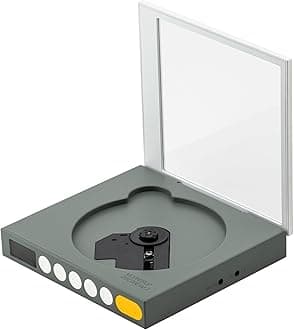 CD Player, DISCDREAM 2 Portable CD Player, Portable, Multi-purpose, CD Player, 0.14 inch (3.5 mm) Earphone Jack, Audio Dedicated CD Laser Head, 100 Level Volume Control, USB External Type