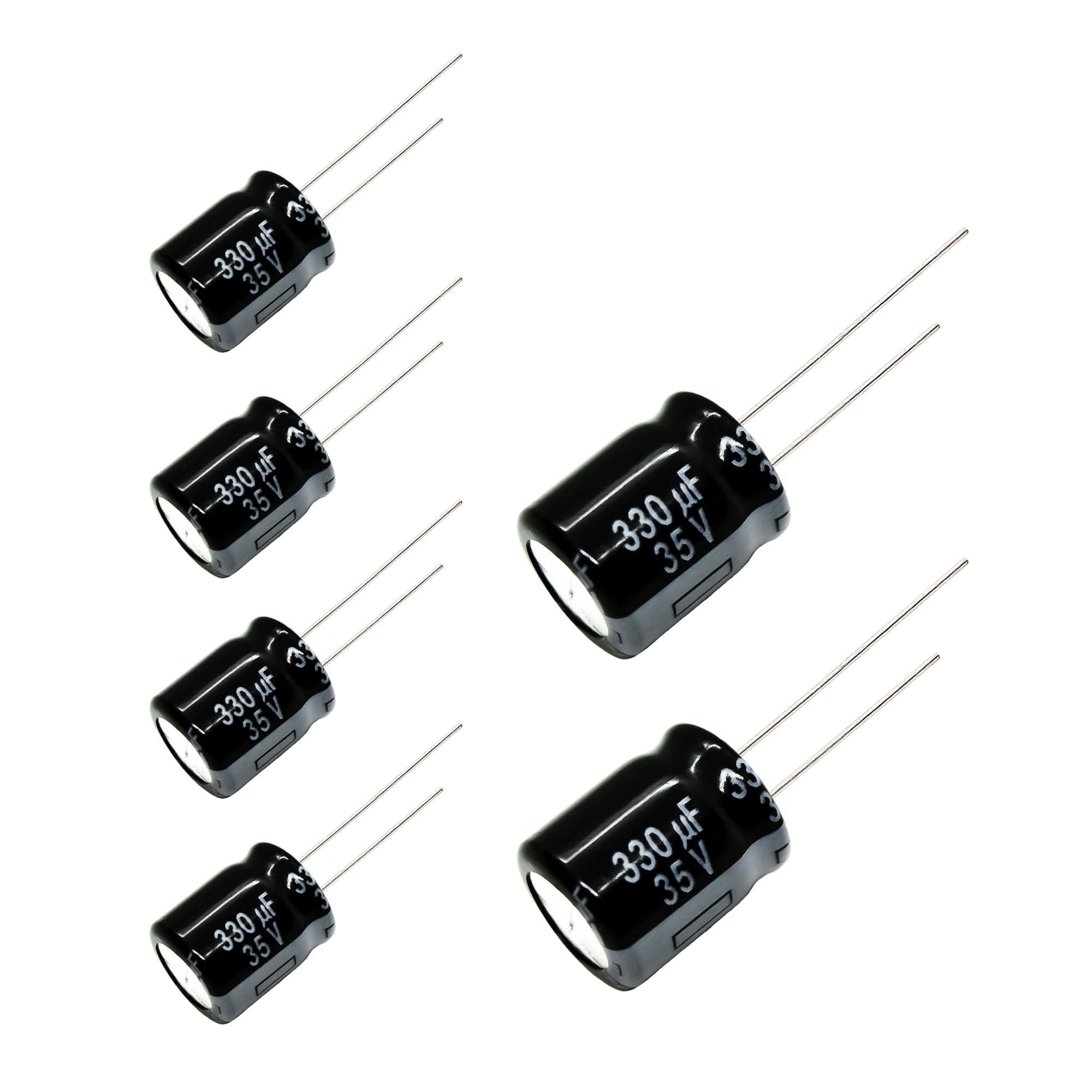 Replacement for 6 pcs Panasonic FR Series Capacitors 35V 330uf Ultra Low ESR