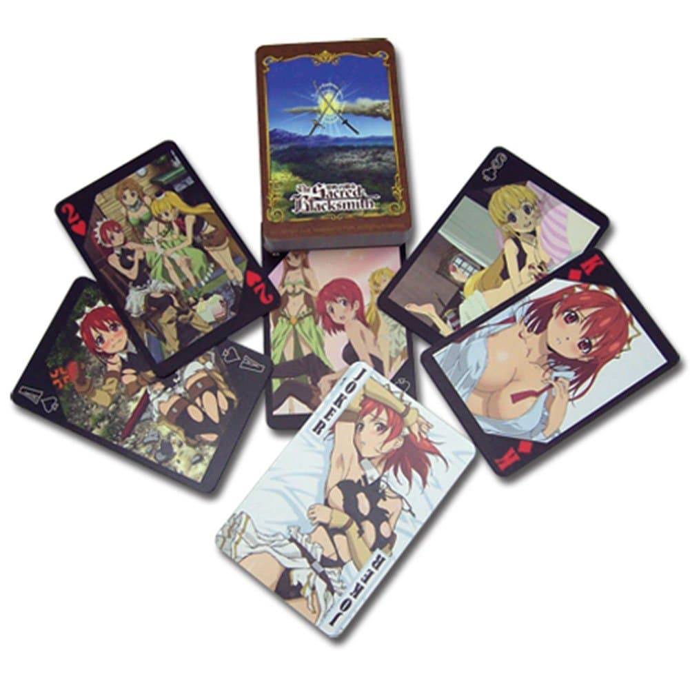 Great Eastern Entertainment Sacred Blacksmith Playing Cards GE-2055, 5", Multicolor