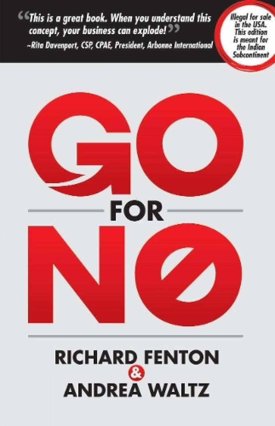 Go for No by Richard Fenton - Paperback