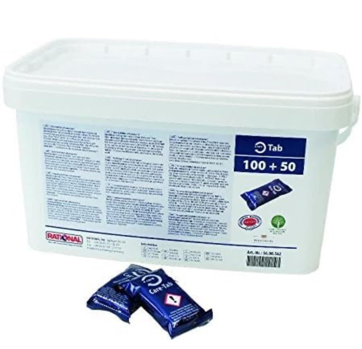 RATIONAL 56.00.562 Care Tabs for iCombi and Self Cooking Center 150 tabs