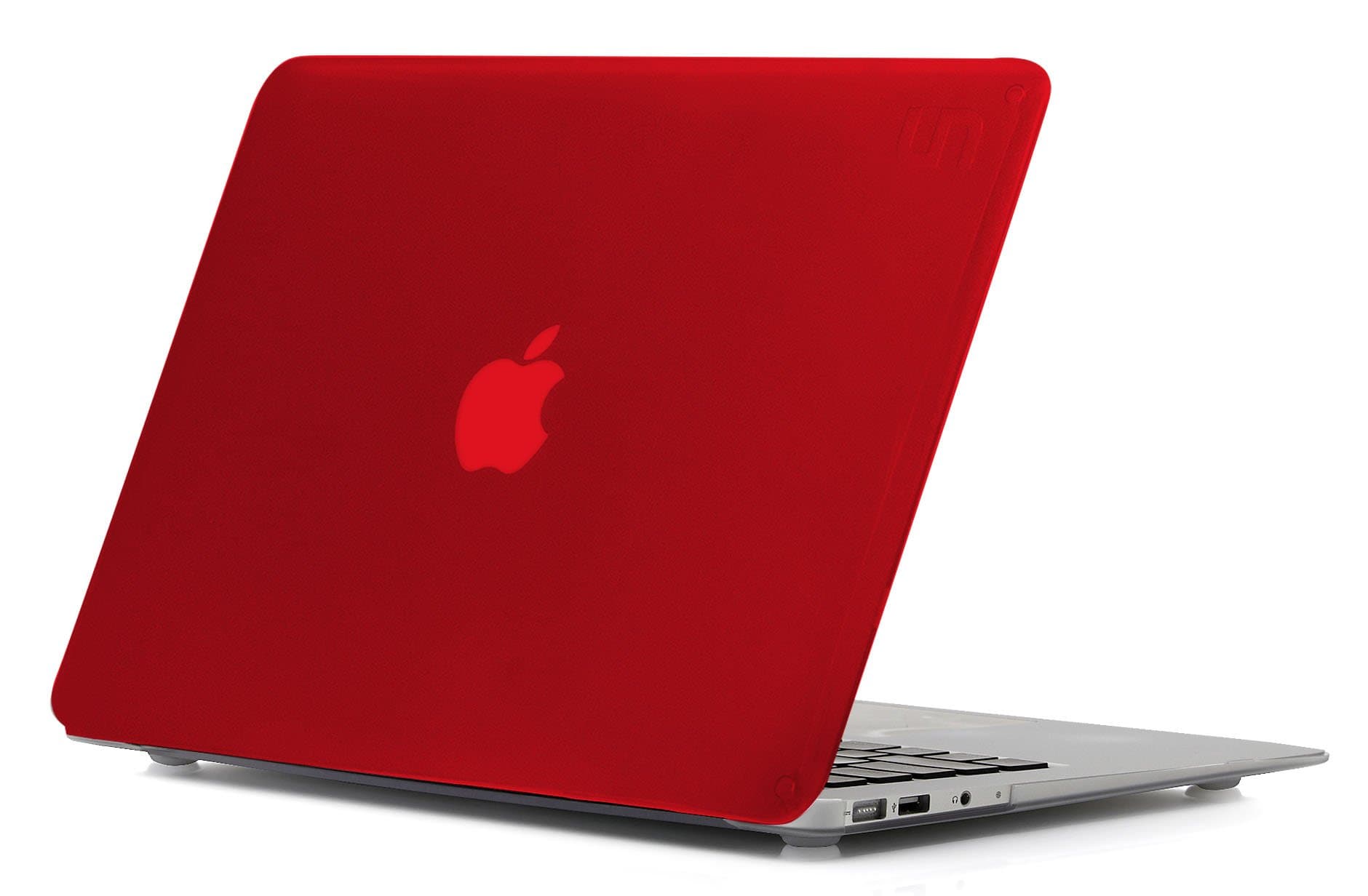 Uncommon Clear Deflector Case Cover For Apple MacBook Air 13" Inch (C2000-PF) Red - Retail Packaging