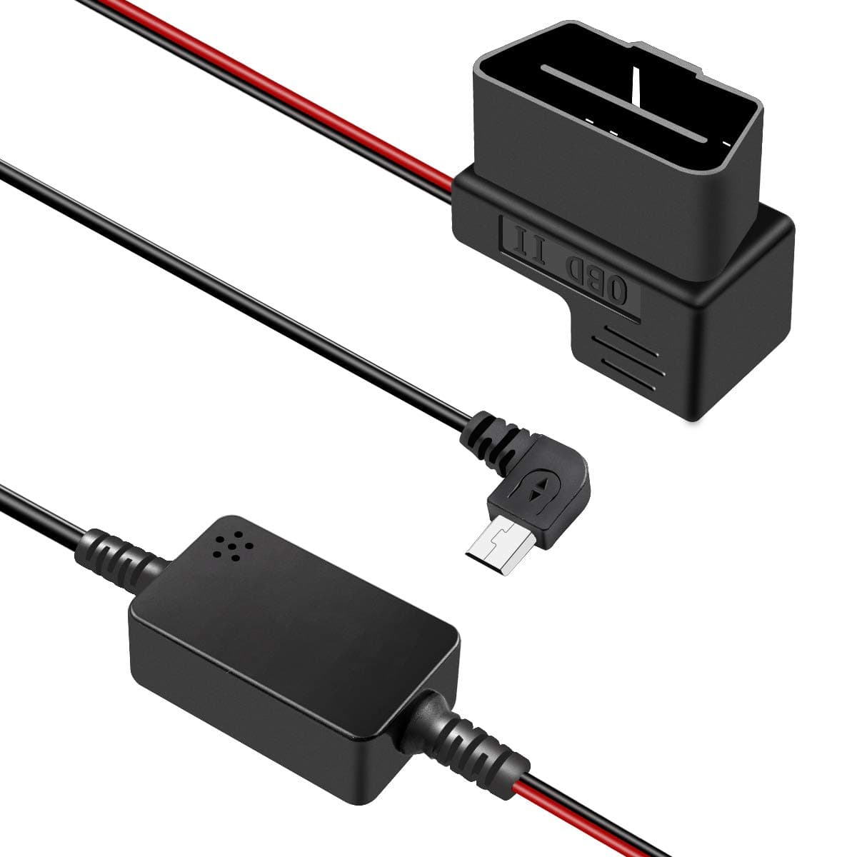 PEBA Mini USB Hard Wire Kit Car Charger Cable Kit 12-24V to 5V, Compatiable for Nextbase,Apeman,ORSKEY,VANTRUE,AUTO-VOX, TOGUARD Dash Cams