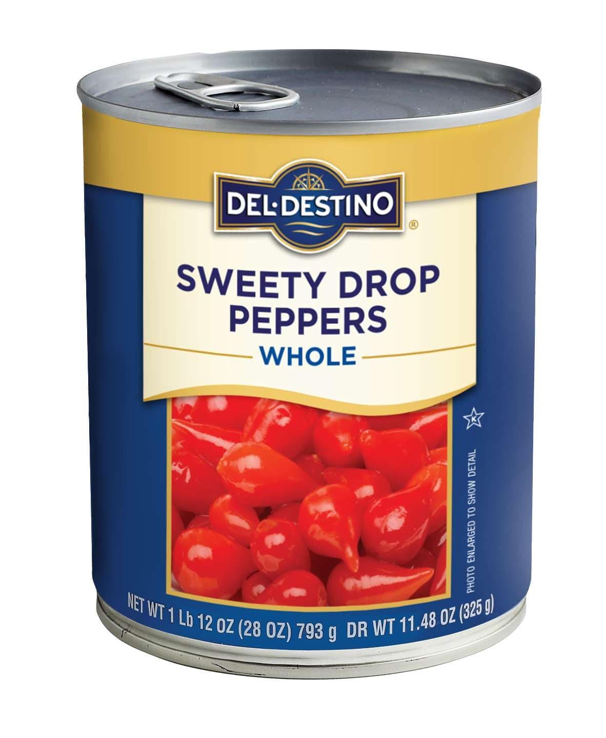 Red Sweety Drop Miniature Peppers Tin, 28 Oz