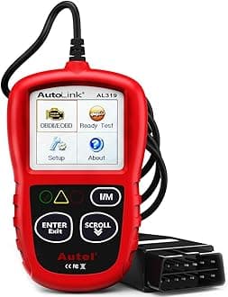 OBD2 Code Reader AutoLink AL319 Universal OBD2 Scanner Car Diagnostic Tool Check Emission Vehicle Engine Fault Code Reader