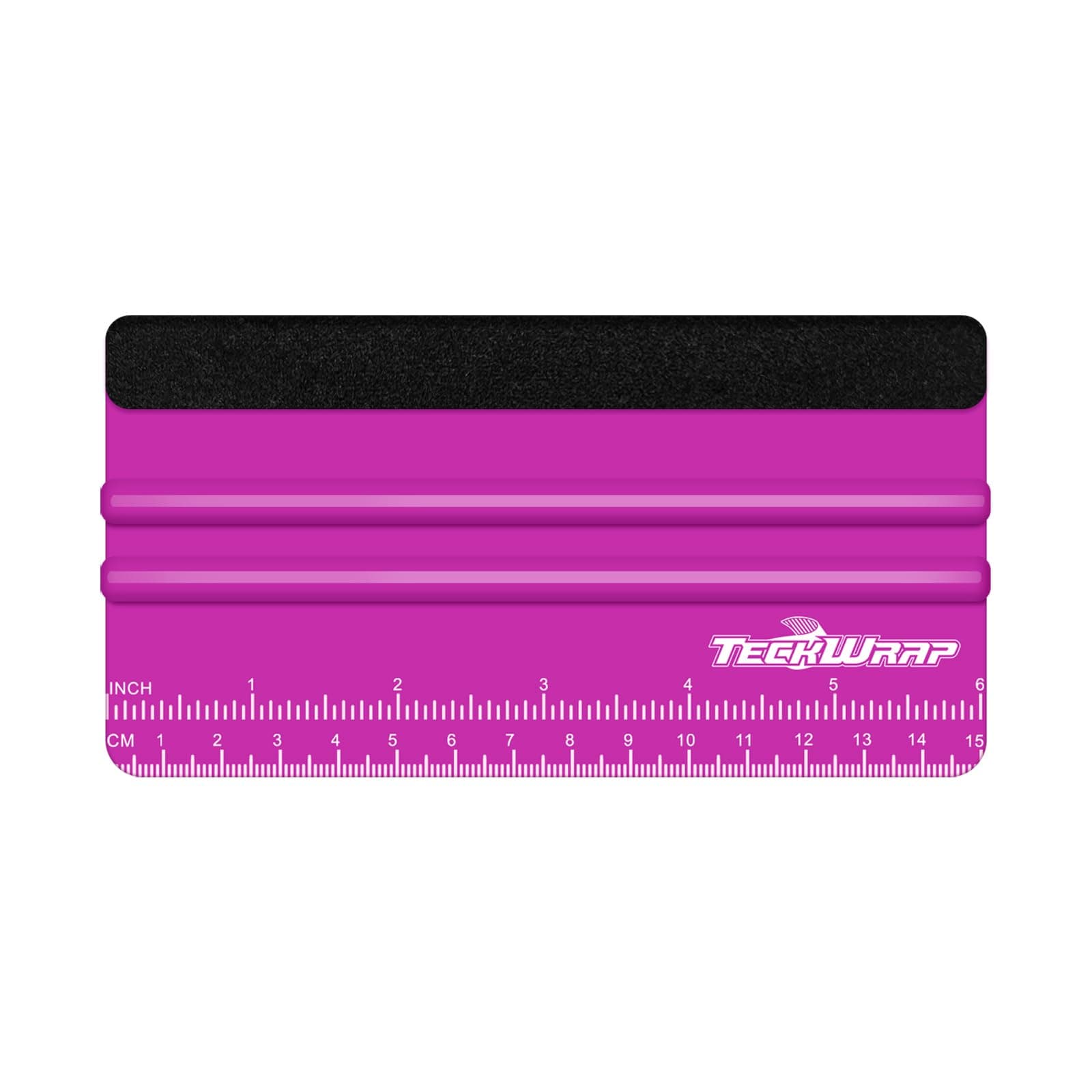 Professional Squeegee Tool for Vinyl Decals, Inkjet Vinyl Sticker Paper,and Wallpaper - 6"x2.9", Scratch-Free Application (Pitaya)