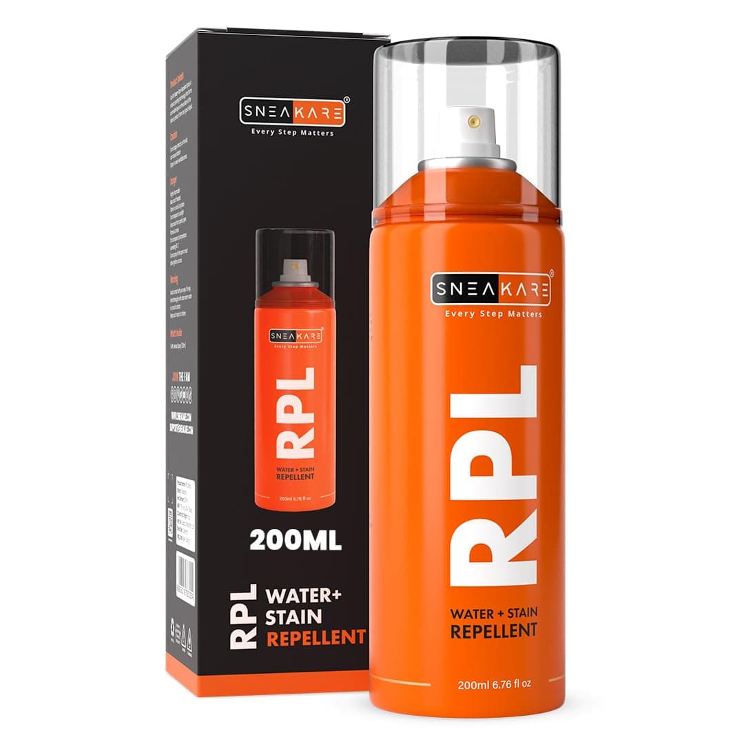 200Ml Rpl Spray For Shoes (Pack Of 1) - Shoe Protector Stain & Water Repellent Sneaker Waterproof Works On Leather, Suede, Nubuck Canvas