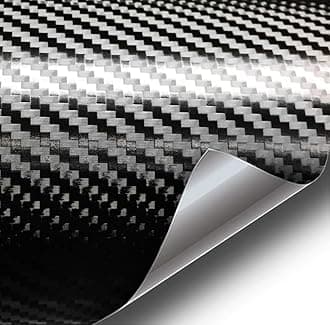 Premium Black Carbon Fiber Vinyl Wrap Film (1.49ft x 5ft)