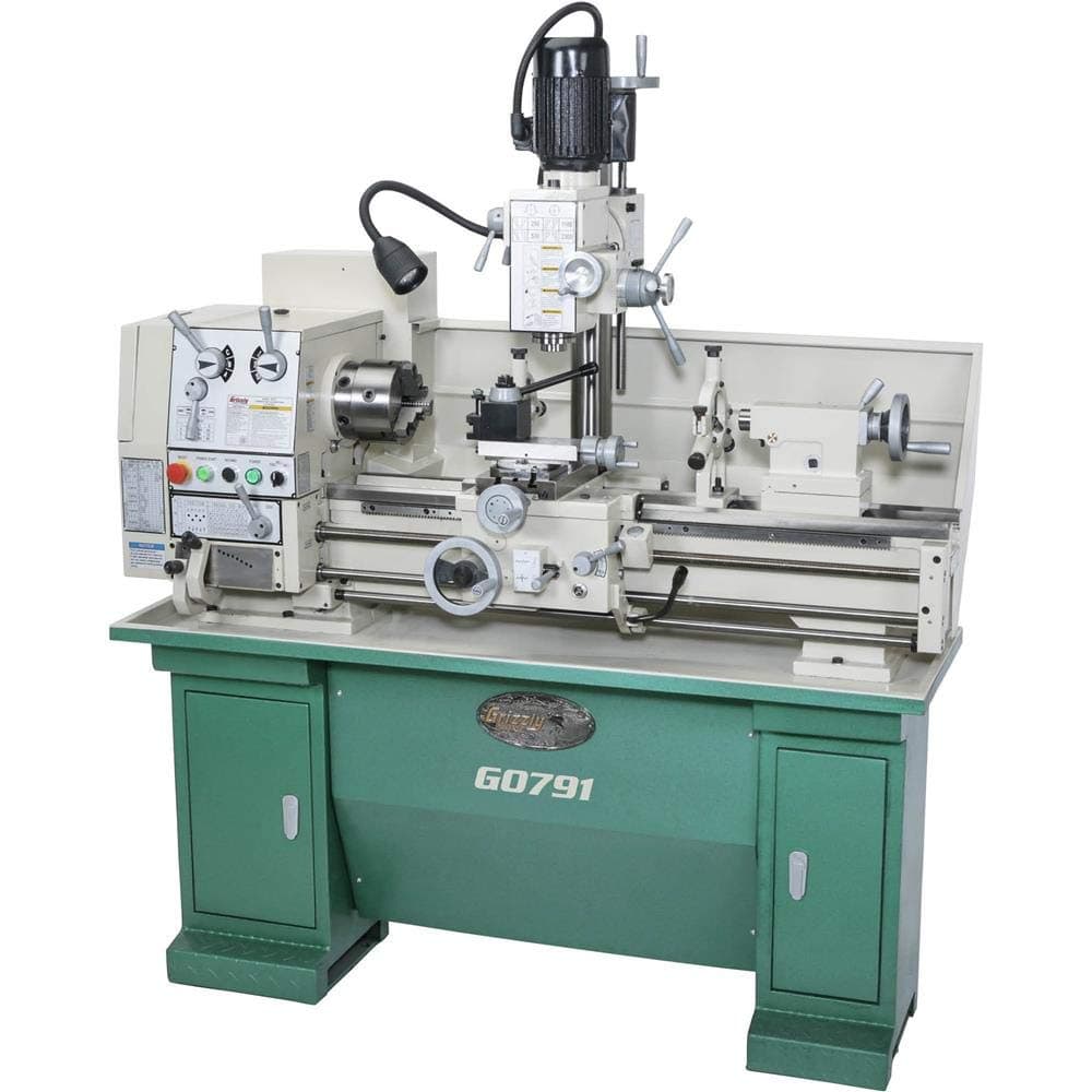 Grizzly Industrial G0791-12" X 36" Combination Gunsmithing Lathe/Mill