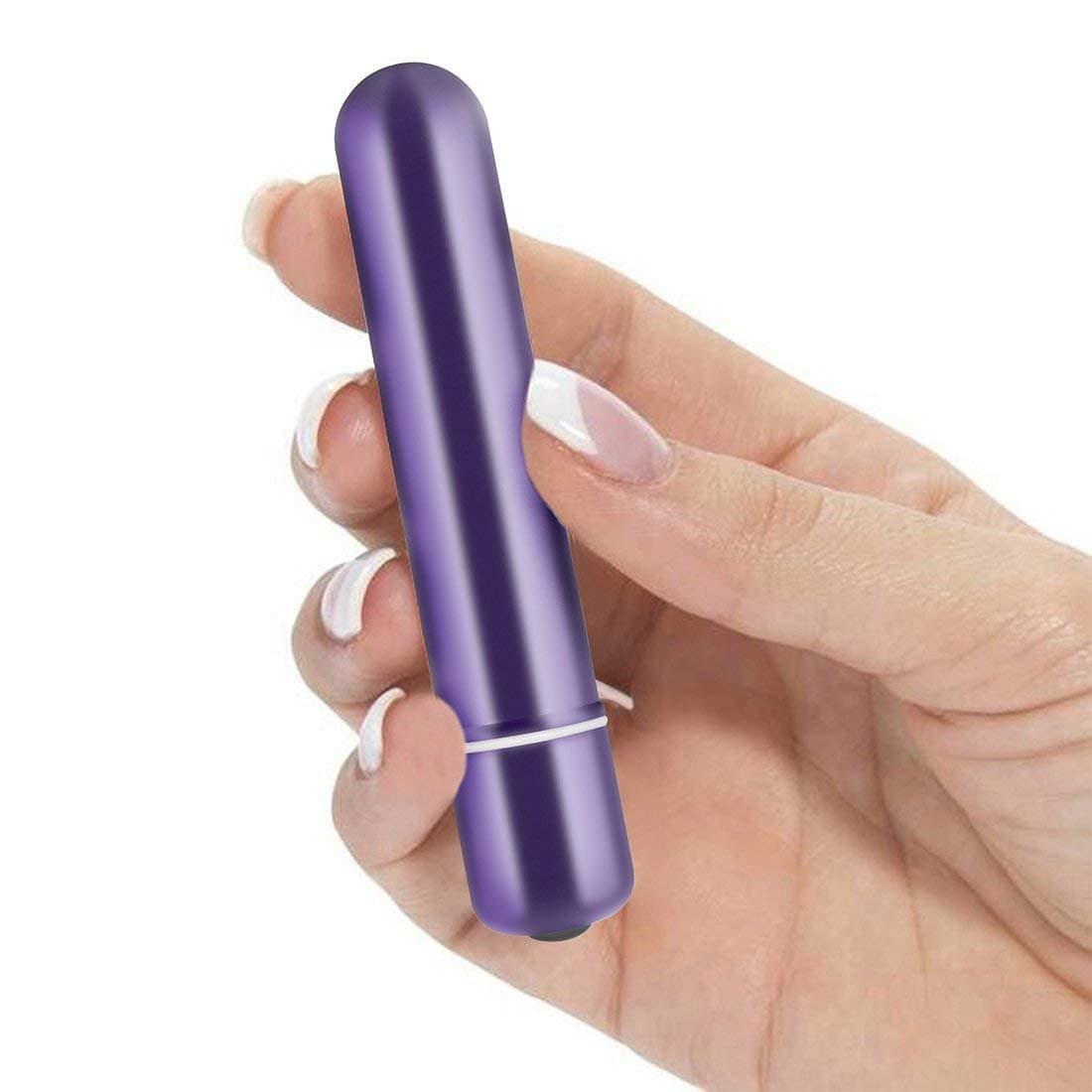 Portable Mini Wand with Multi-Frequency for Women Couples, Purple 03