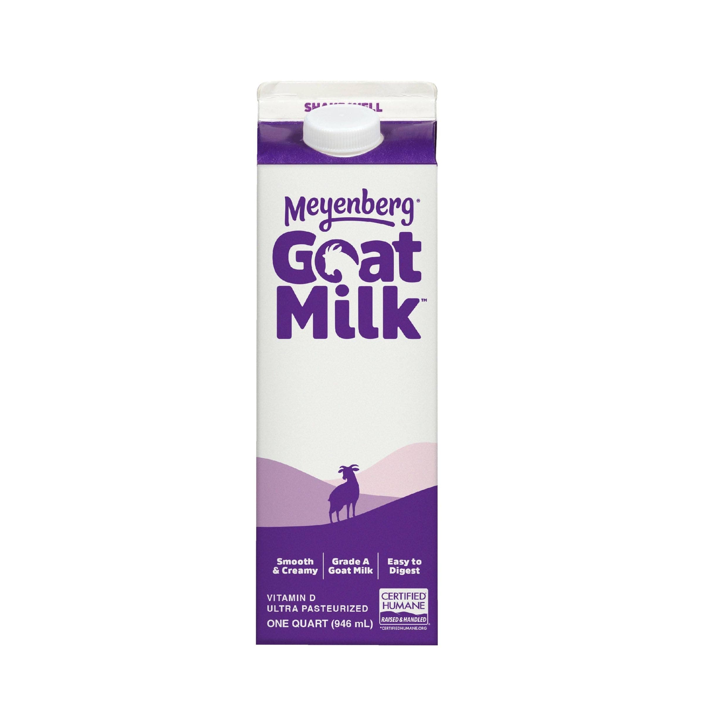 Goat Milk, Whole, Quart, 32 oz